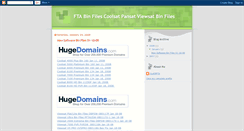 Desktop Screenshot of ftabinfiles.blogspot.com