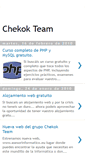 Mobile Screenshot of chekokteam.blogspot.com