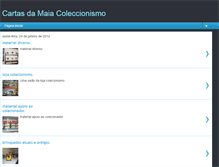 Tablet Screenshot of cartasdamaiacoleccionismo.blogspot.com