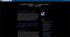 Desktop Screenshot of linkinparkeavrillavigneforever.blogspot.com