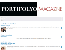 Tablet Screenshot of portifolyomagazine.blogspot.com