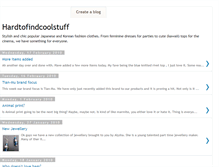 Tablet Screenshot of hardtofindcoolstuff.blogspot.com