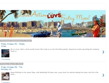 Tablet Screenshot of loveactionluvs.blogspot.com