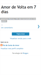 Mobile Screenshot of amordevoltaem7dias.blogspot.com