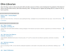 Tablet Screenshot of ohlibrarian.blogspot.com