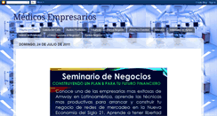 Desktop Screenshot of medicosempresarios.blogspot.com
