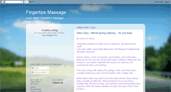 Desktop Screenshot of fingertipsmassage.blogspot.com