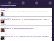Tablet Screenshot of lespetitessensibles.blogspot.com