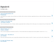Tablet Screenshot of digitaltrix.blogspot.com