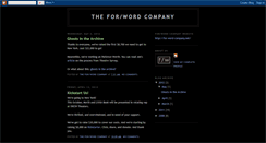 Desktop Screenshot of for-word-company.blogspot.com