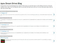 Tablet Screenshot of apexdreamdrives.blogspot.com