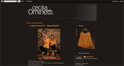 Desktop Screenshot of ceciliaominetti.blogspot.com