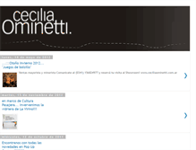 Tablet Screenshot of ceciliaominetti.blogspot.com