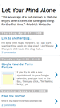 Mobile Screenshot of letyourmindalone.blogspot.com