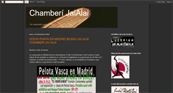 Desktop Screenshot of chamberi-jaialai.blogspot.com