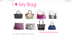 Desktop Screenshot of heartmybag.blogspot.com