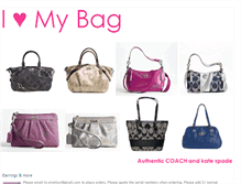 Tablet Screenshot of heartmybag.blogspot.com