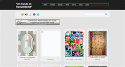 Desktop Screenshot of manualidadesmilu.blogspot.com