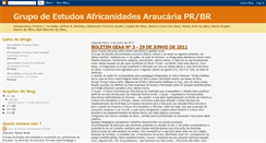 Desktop Screenshot of africanidadesaraucaria.blogspot.com