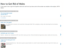 Tablet Screenshot of howtogetridofmoles.blogspot.com