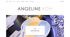 Desktop Screenshot of angelinenie.blogspot.com