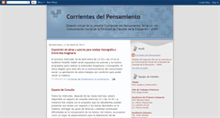 Desktop Screenshot of corrientes-pensamiento.blogspot.com