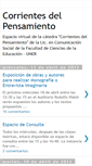 Mobile Screenshot of corrientes-pensamiento.blogspot.com