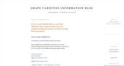 Desktop Screenshot of grape-varieties-infoblogs-665.blogspot.com