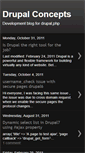 Mobile Screenshot of drupalconcepts.blogspot.com
