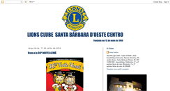 Desktop Screenshot of lionsclubesbocentro.blogspot.com