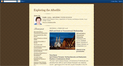 Desktop Screenshot of exploringtheafterlife.blogspot.com