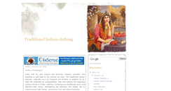 Desktop Screenshot of indian-clothing.blogspot.com