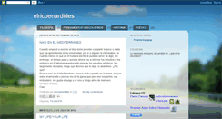 Desktop Screenshot of elricoenardides.blogspot.com