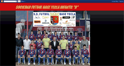 Desktop Screenshot of futbolbaseyecla.blogspot.com