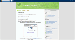 Desktop Screenshot of linguagemtecnica2.blogspot.com