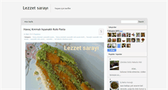 Desktop Screenshot of lezzetsarayi.blogspot.com