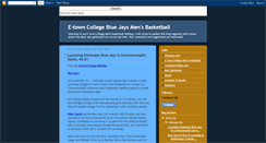 Desktop Screenshot of bluejaysbballblog.blogspot.com