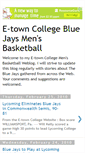 Mobile Screenshot of bluejaysbballblog.blogspot.com