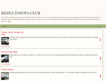 Tablet Screenshot of kenyatoyotaclub.blogspot.com