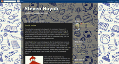 Desktop Screenshot of blogstevenhuynh.blogspot.com