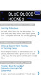 Mobile Screenshot of bluebloodhockey.blogspot.com