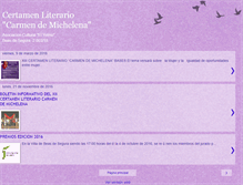 Tablet Screenshot of certamenliterario.blogspot.com