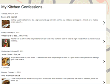 Tablet Screenshot of mykitchenconfessions.blogspot.com