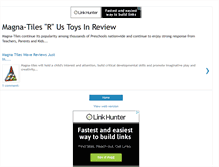 Tablet Screenshot of magna-tiles-r-us-toys.blogspot.com