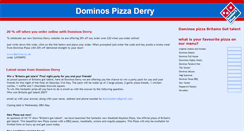 Desktop Screenshot of derry-dominos.blogspot.com