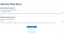 Tablet Screenshot of derry-dominos.blogspot.com