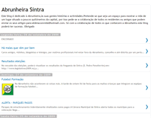 Tablet Screenshot of abrunheirasintra-aldeiaviva.blogspot.com