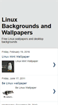 Mobile Screenshot of linuxbackgrounds.blogspot.com