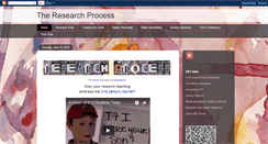 Desktop Screenshot of newresearchprocess.blogspot.com