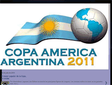 Tablet Screenshot of copaamerica2011-grupotea.blogspot.com